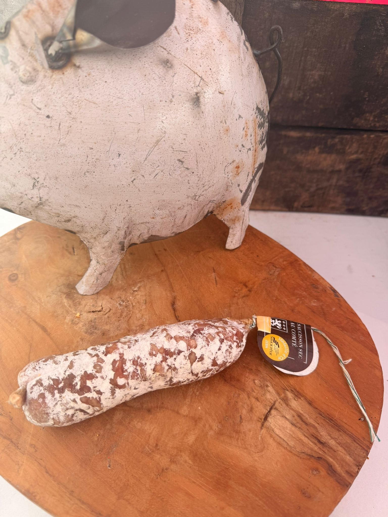 Saucisson au Comté