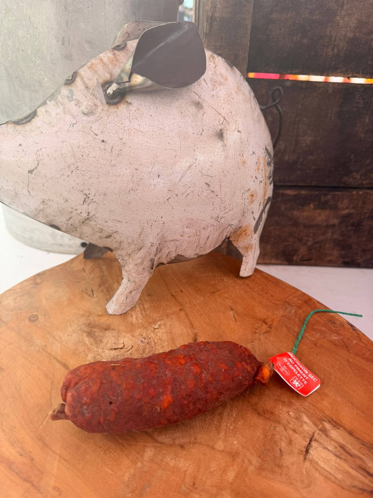 Saucisson au Piment d'Espelette