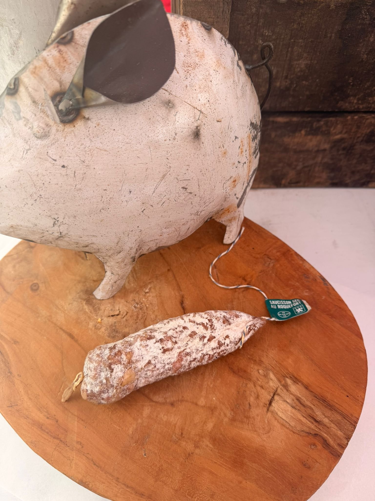 Saucisson au Roquefort