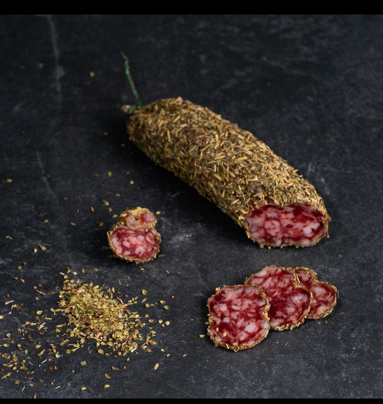 Saucisson aux herbes de Provence et provençal